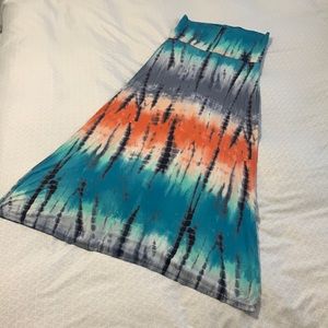 Boho long skirt
